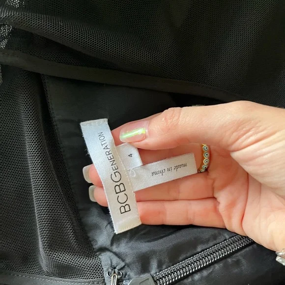 BCBG Black Romper - Picture 3 of 3